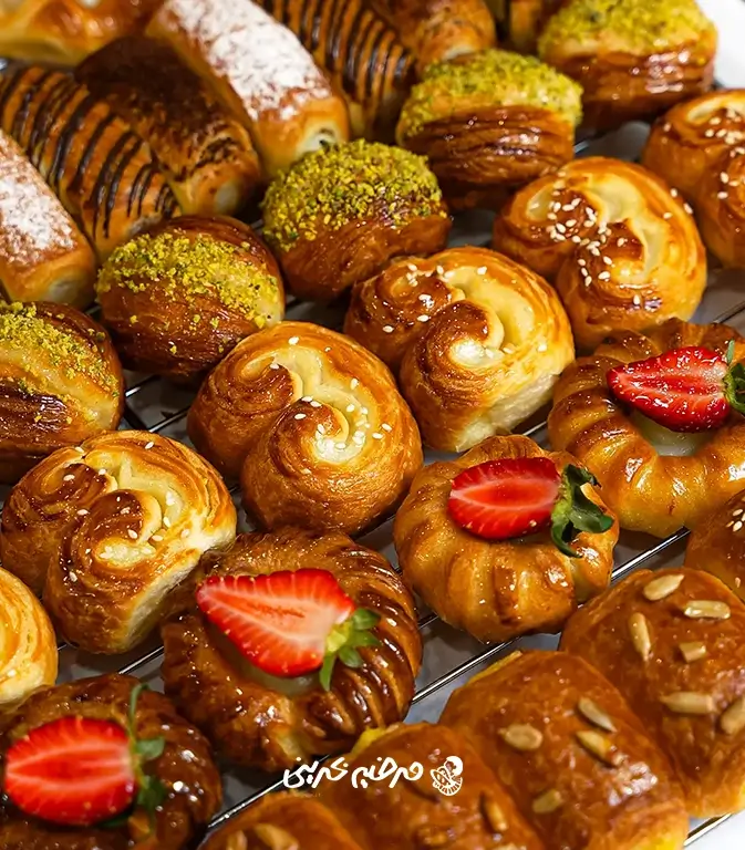 دوره شیرینی دانمارکی خانگی